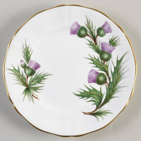 Thistle (Scalloped) Bread & Butter Plate