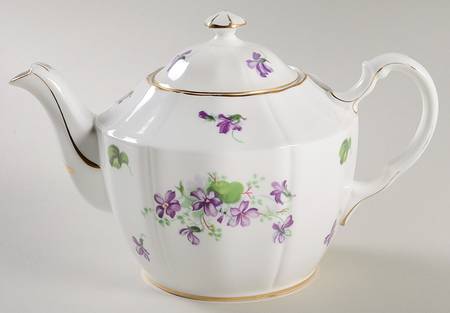 Violet Small Teapot & Lid