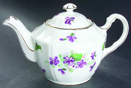 Violet Mini Teapot & Lid