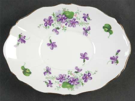 Violet Underplate for Gravy Boat