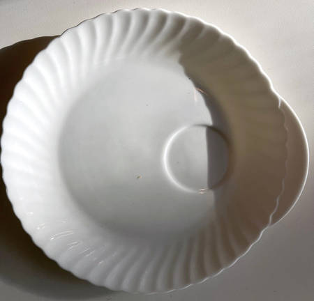 White Fife Snack Plate