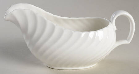 White Fife Gravy Boat
