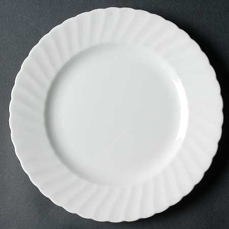 White Fife Salad Plate