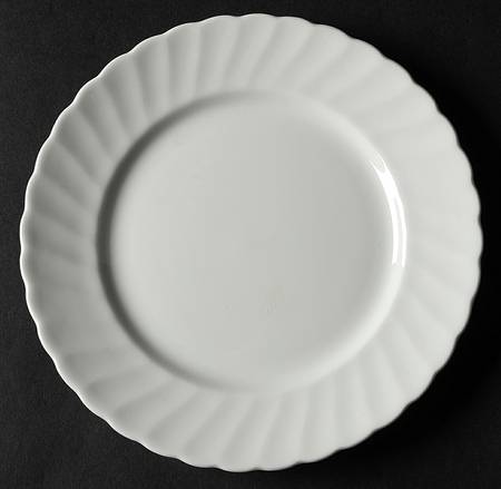 White Fife Bread & Butter Plate