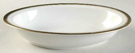 ADZ1 9" Oval Vegetable Bowl