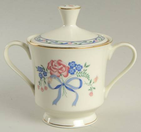 English Garden Sugar Bowl & Lid