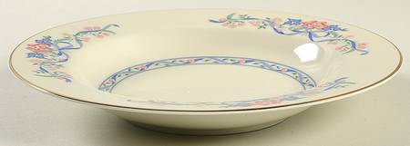 English Garden Rim Soup Bowl