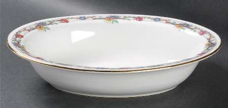 AHR1 9" Oval Vegetable Bowl