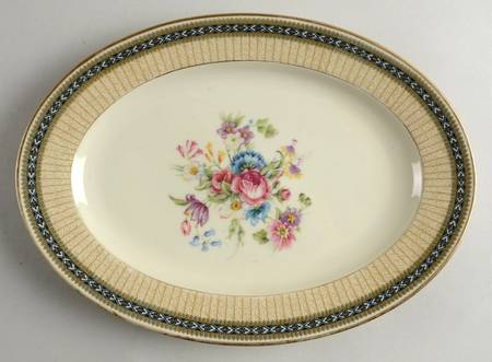 AHR131 12" Oval Serving Platter