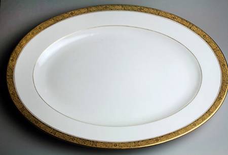 AHR204 14" Oval Serving Platter