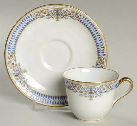 AHR27 Flat Demitasse Cup & Saucer Set
