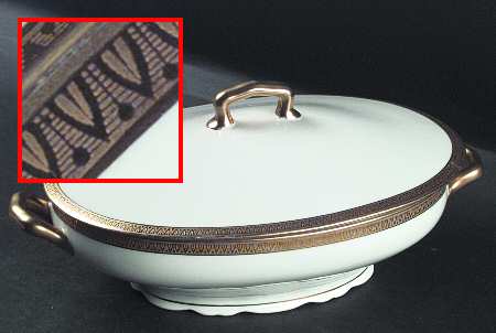 AHR28 Oval Covered Vegetable