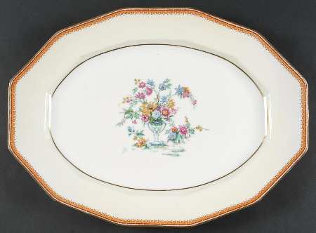 AHR46 16" Oval Serving Platter
