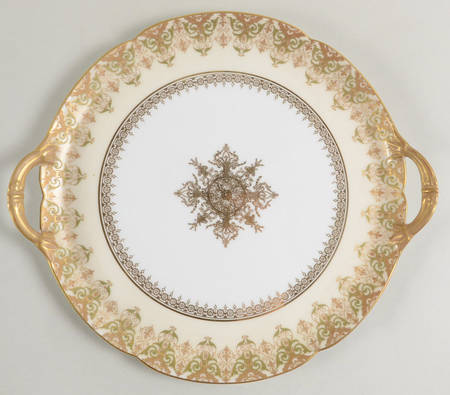 AHR92 Handled Cake Plate