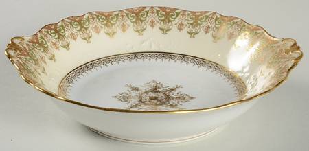 AHR92 9" Handled Round Serving Bowl