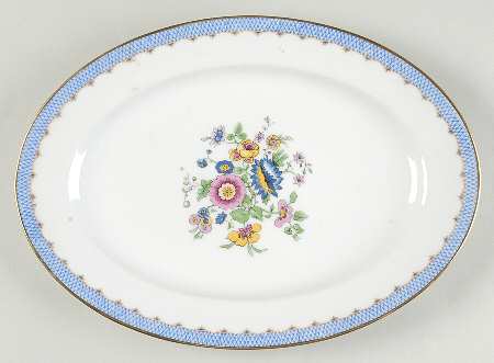 AHR93 14" Oval Serving Platter