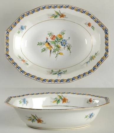 AHR95 10" Oval Vegetable Bowl