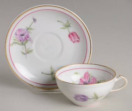 Anemone Flat Cup & Saucer Set