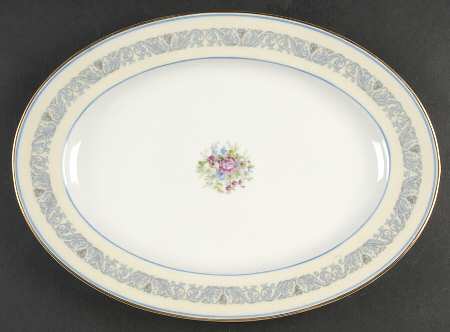 Arlesienne 14" Oval Serving Platter