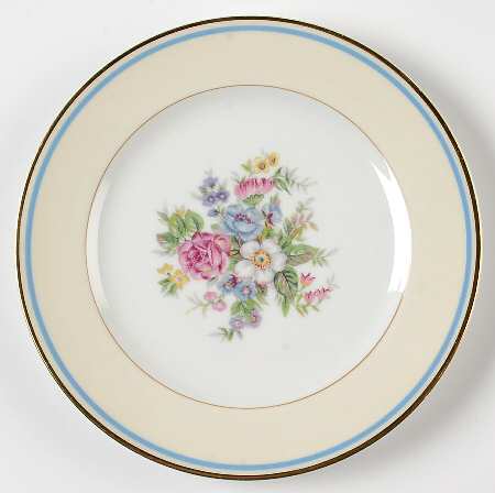 Bouquet of France Salad Plate