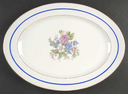 Calais 16" Oval Serving Platter