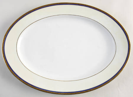Crouville 16" Oval Serving Platter