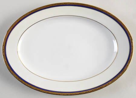 Crouville 12" Oval Serving Platter