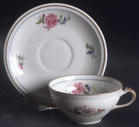 Deauville Flat Cup & Saucer Set