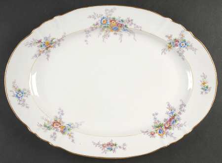 Floradora 16" Oval Serving Platter