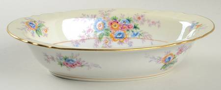 Floradora 9" Oval Vegetable Bowl