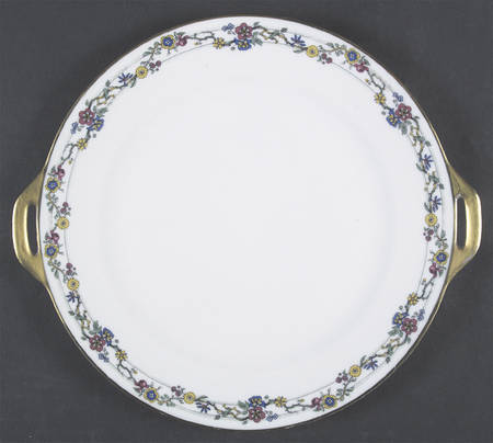 Korea Handled Cake Plate