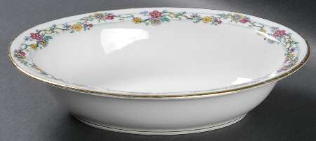 Korea 9" Oval Vegetable Bowl