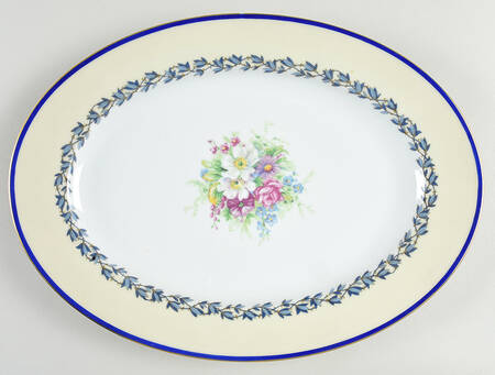 Marie Louise 14" Oval Serving Platter