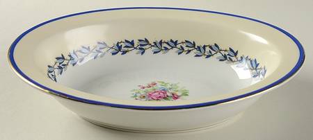 Marie Louise 9" Oval Vegetable Bowl