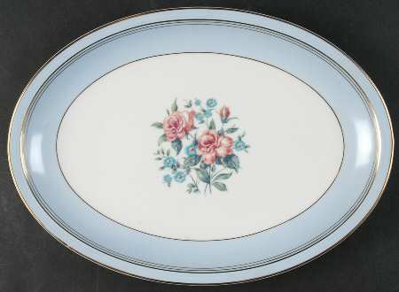 Menton 13" Oval Serving Platter