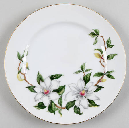 Gardenia Salad Plate