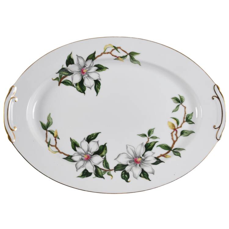 Gardenia 16" Oval Serving Platter