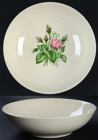 Floradora Rose 9" Round Vegetable Bowl