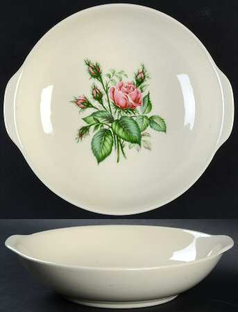 Floradora Rose Lugged Soup Bowl