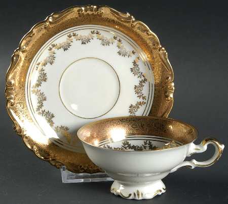 Marion Footed Demitasse Cup & Saucer Set