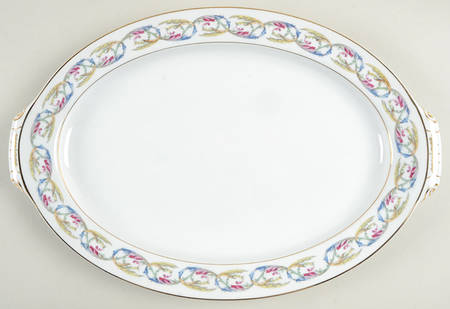 Acanthus 17" Oval Serving Platter