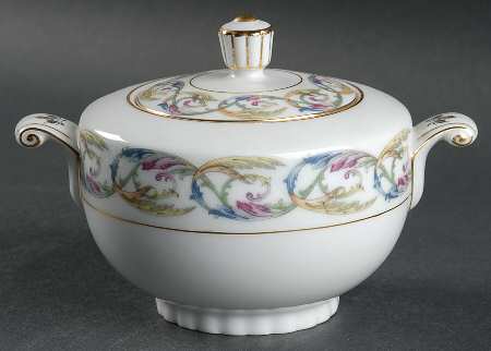 Acanthus Sugar Bowl & Lid