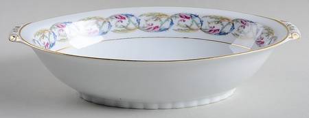 Acanthus 10" Oval Vegetable Bowl