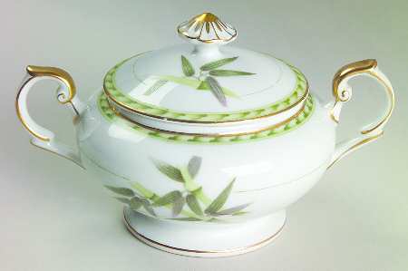Bamboo Sugar Bowl & Lid
