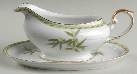 Bamboo Gravy Boat & Underplate