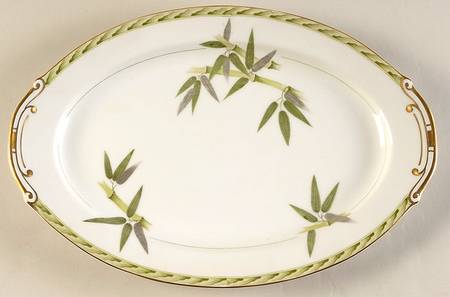 Bamboo 12" Oval Serving Platter