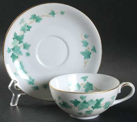 Blue Ivy Flat Cup & Saucer Set