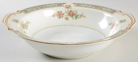 Blue Rose 10" Round Vegetable Bowl