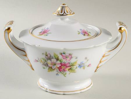 Boquet Sugar Bowl & Lid