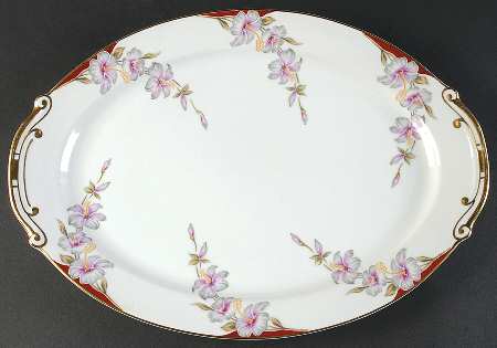 Brittany 16" Oval Serving Platter